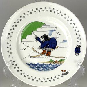 Vintage 1974 Coalport Paddington Bear Plate Set – Rare Collectible